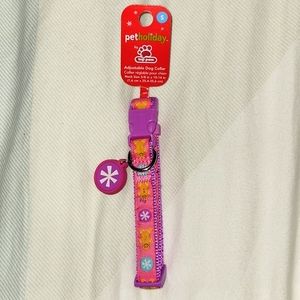 COPY - NWT!!!  Winter Christmas Snowflake Gingerbread Pet Collar